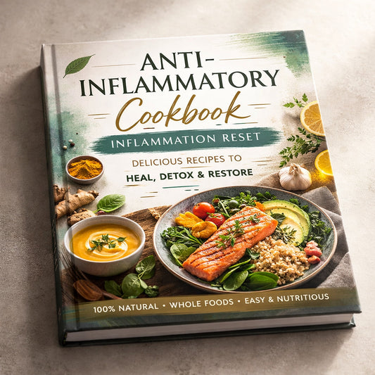The Anti-Inflammatory Reset Physical Cookbook - A Kitchen Guide to Reduce Inflammation & Boost Daily Energy